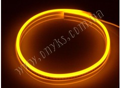 Гибкий неон 220В SMD 2835/120 (IP67) Жёлтый
